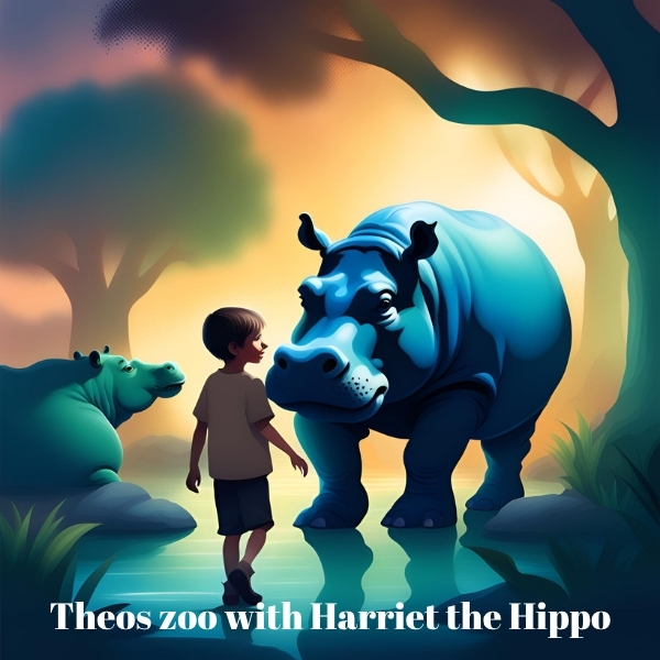 Theos Zoo with Harriet the Hippo Flipbook
